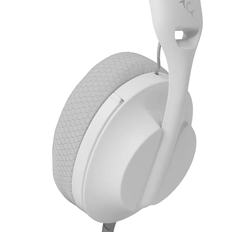 Ausinės White Shark GH-2440 Parrot balta/pilka