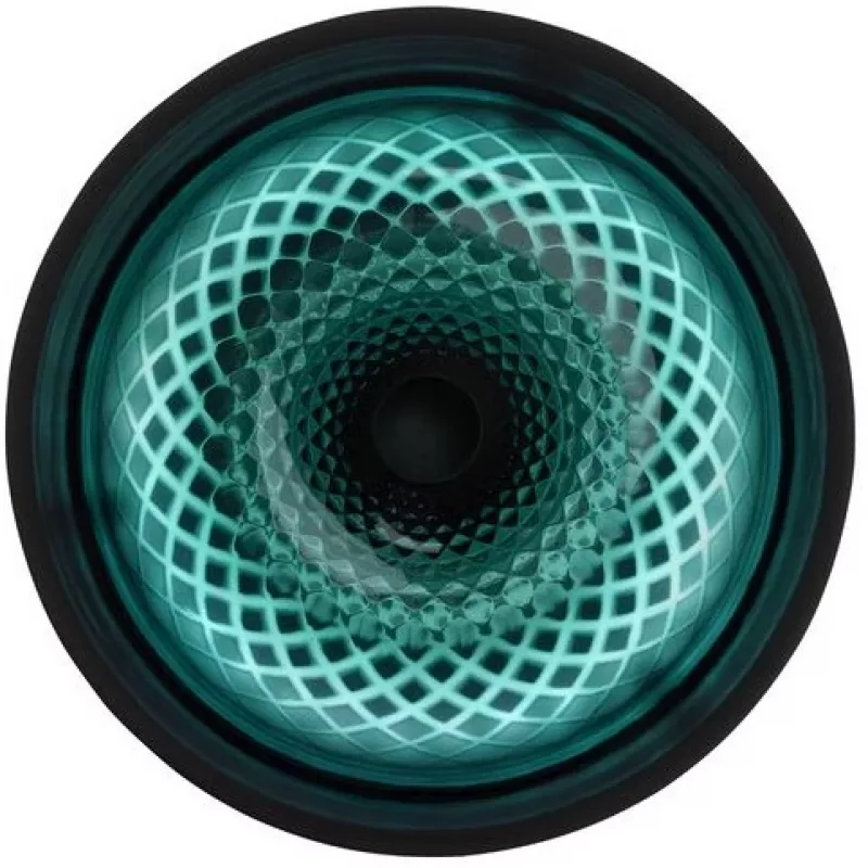 Nešiojamas belaidis garsiakalbis Harman/Kardon Aura Studio 4 — 100 W, 3 tvarkyklės, 45–20000 Hz, Juoda/Permatoma
