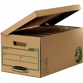 Fellowes 4472205 saugojimo dėžė, juoda, ruda, stačiakampė, popierinė (4472205)