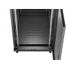 19 colių stovo spinta LANBERG FF01-6022-23B, 22U, 600×1000 mm, juoda, perforuotos durys