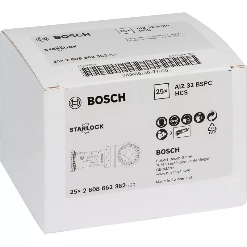 Bosch 2 608 662 362 daugiafunkcio įrankio priedas Pjūklo geležtė
