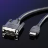 ROLINE laidas DVI (18+1) ST - HDMI ST 1,0 m (11.04.5519)