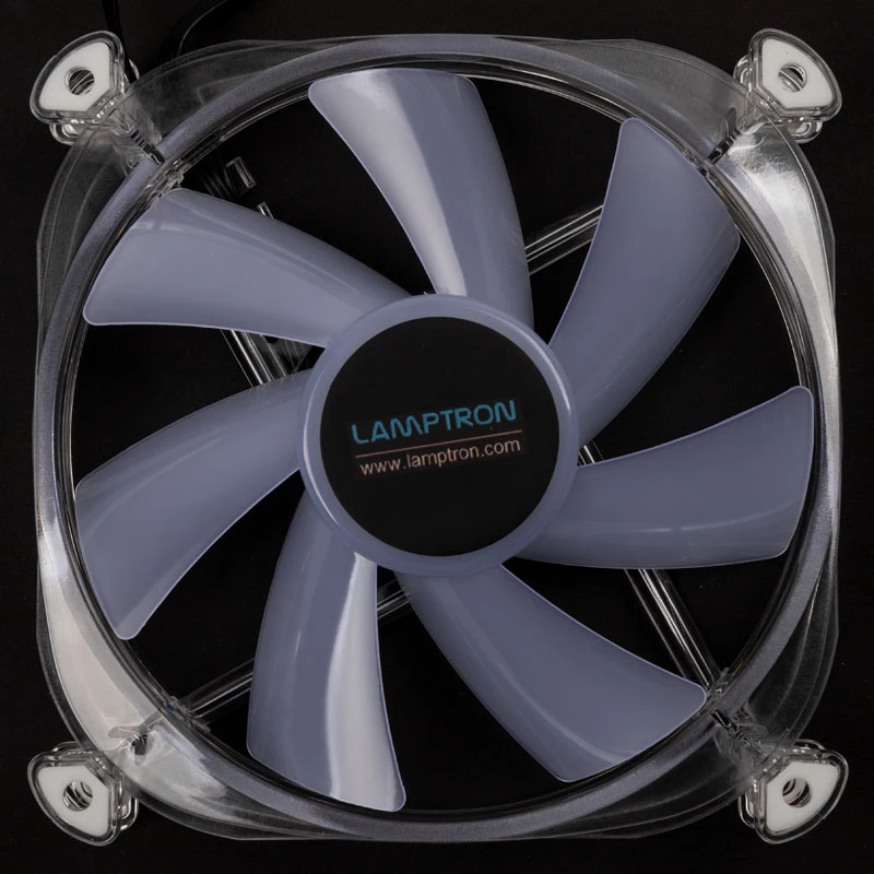 LAMPTRON Icecloud+ ARGB 120 mm trigubas PWM ventiliatorių rinkinys - juoda