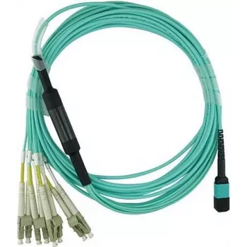 BlueOptics F5-UPG-QSFP+-1M-2-BO InfiniBand šviesolaidinis kabelis MTP 4xLC Aqua 1m