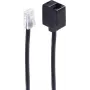 shiverpeaks BS70223-8/4 telefono laidas 3 m juodas (BS70223-8/4)
