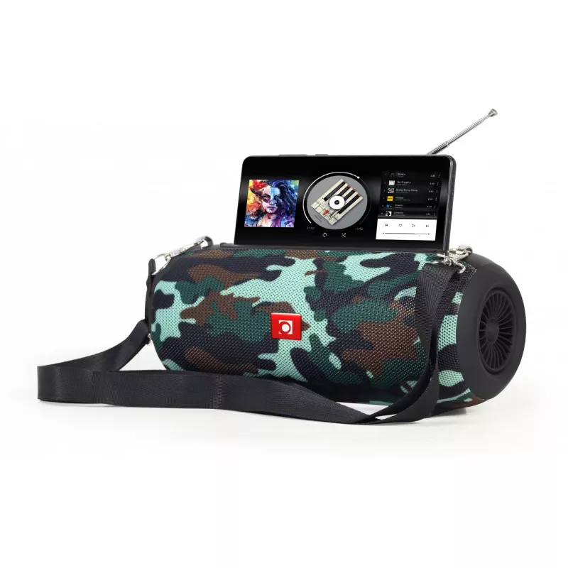 Nešiojama kolonėlė Gembird SPK-BT-17-CM Camouflage