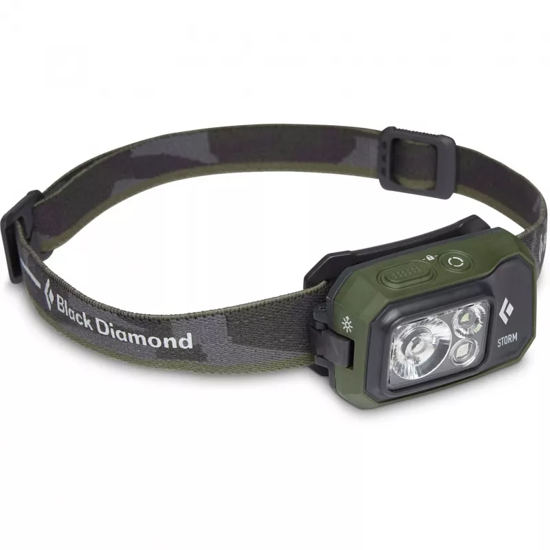 Juoda Diamond priekinis žibintas Storm 450 (alyvuogių žalia)