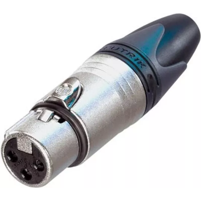 Neutrik XX Series NC3FXX - garso kištukas - 2.5 mm² - XLR3 (W)