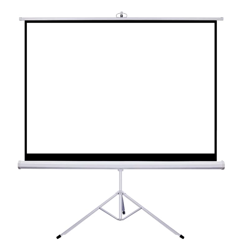 Projekcinis ekranas Sponge Silelis 200x200 cm trikojo ekranas, nešiojamas kvadratinis 1:1 formatas