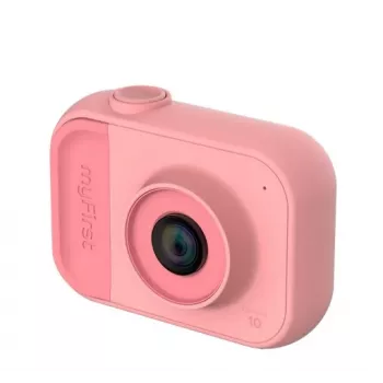 Vaikiškas skaitmeninis fotoaparatas Xrec myFirst Camera 10 — rožinis, skirtas vaikams nuo 5 metų, 76 g