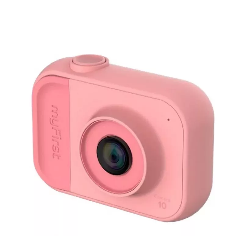 Vaikiškas skaitmeninis fotoaparatas Xrec myFirst Camera 10 — rožinis, skirtas vaikams nuo 5 metų, 76 g