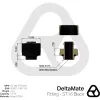 Thermal Grizzly DeltaMate Fitting ST16 jungtis, juoda — montavimo adapteris ST16 lizdams