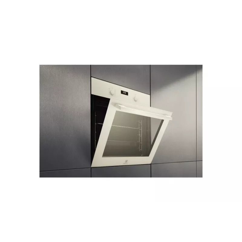 Įmontuojama elektrinė orkaitė Electrolux EOF5F50BV, 65 l, katalizinis valymas, 8 programos, balta