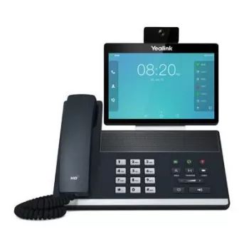 Yealink SIP-VP59 IP vaizdo telefonas su kamera, Wi-Fi, Bluetooth 4.2, klasikinė pilka