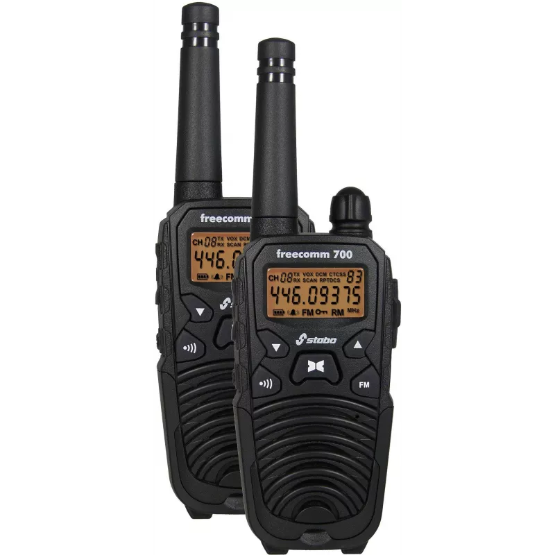 Stabo Freecomm 700 Duo dvipusiai radijo imtuvai (pora)