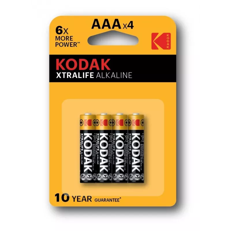 Kodak AAA vienkartinė baterija, šarminė