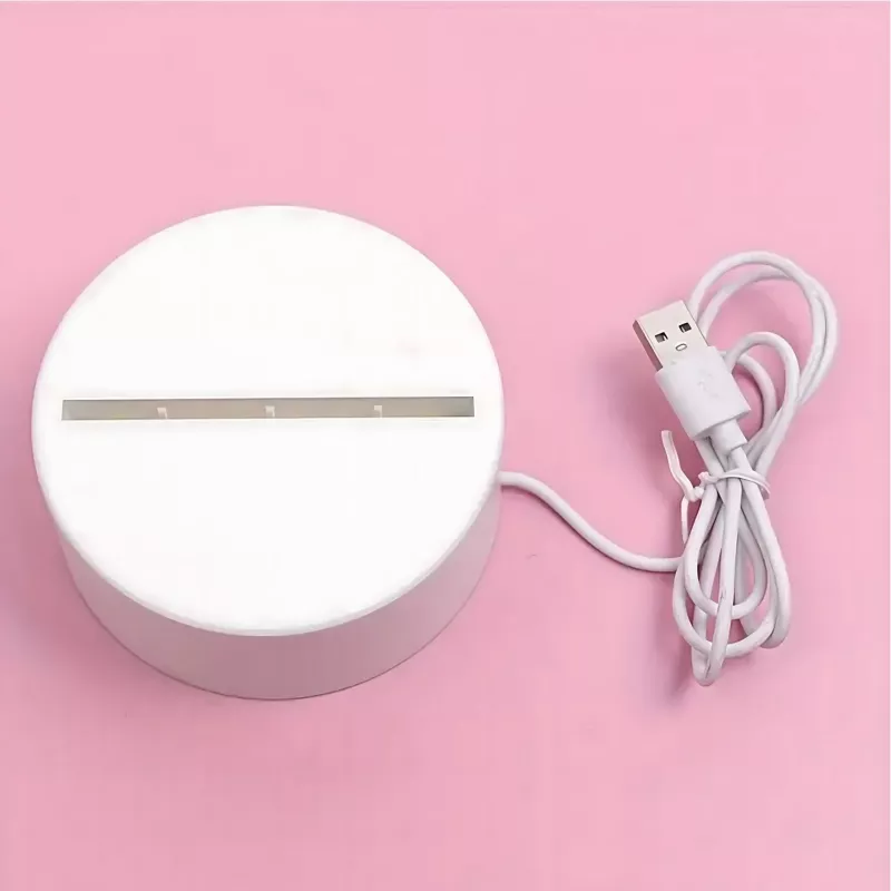 Naktinė lempa Extralink HOME 3D optinė iliuzija “Pierced Hearts” USB naktinė lempa