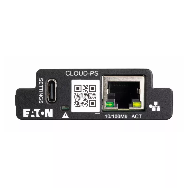 Tinklo valdymo kortelė Eaton CLOUD-PS Fast Ethernet Juoda