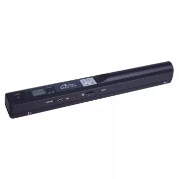 Rašiklio skaitytuvas MEDIA-TECH MT4090, juodas, LED ekranas, USB 2.0, „MicroSD“, AAA baterija