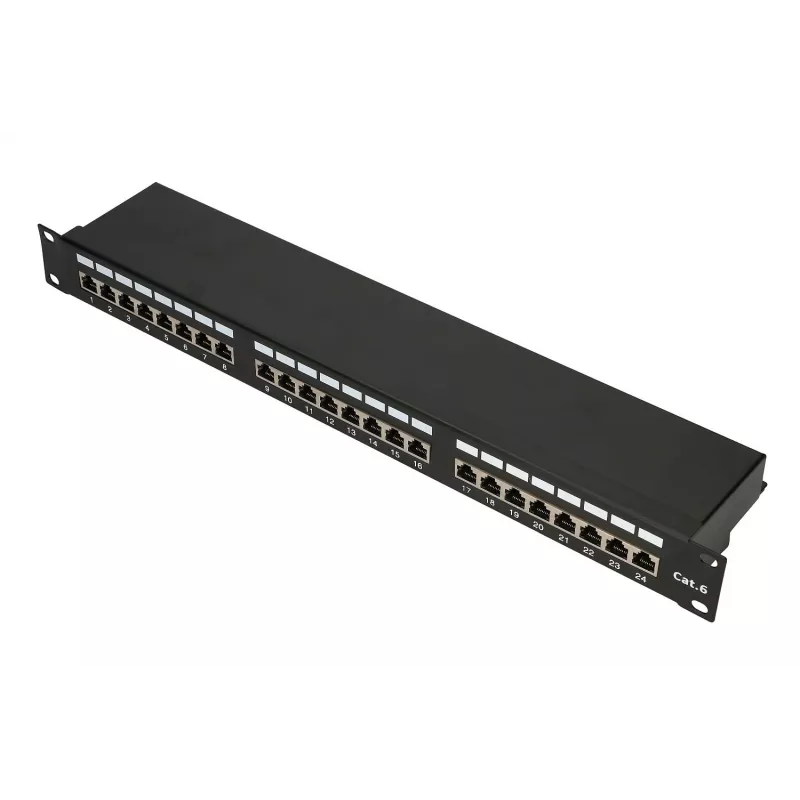 Extralink CAT6 STP V2 | Skydelis | 24 prievadai