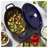 Ketaus puodas Staub 4,25 l, 29 cm, mėlynas