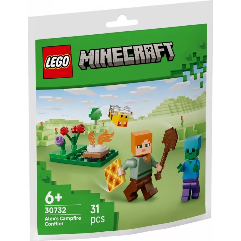 Bricks Minecraft 30732 Alex laužo konfliktas