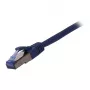 komutacinis kabelis RJ45 - CAT6A 500Mhz - 5m - mėlynas - S-STP(S/FTP) - AWG27 - LSZH - Synergy 21