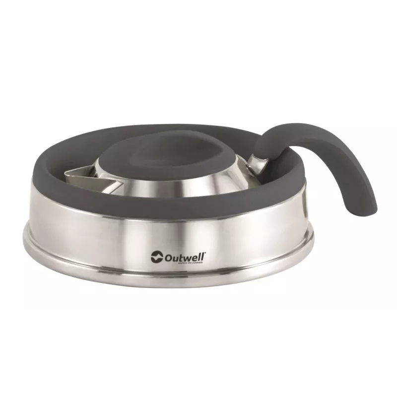 Kettle Outwell Collaps Kettle 1,5L silikoninis nerūdijantis plienas Navy Night – sulankstomas kempingo virdulys