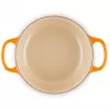 Le Creuset Signature apvali skrudintuvė 18 cm vulkaninė