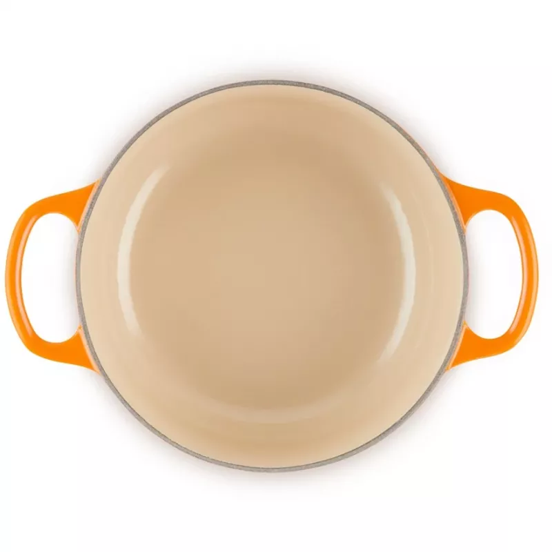 Le Creuset Signature apvali skrudintuvė 18 cm vulkaninė