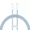 USB-C laidas, skirtas „Lightning Baseus Dynamic Series“, 20 W, 1 m (mėlynas)