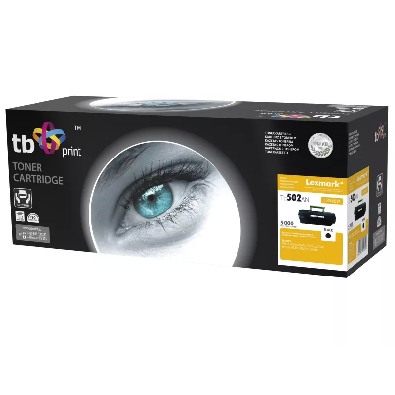Toner skirta Lexmark MS310 TL-502AN BK 100% nauja