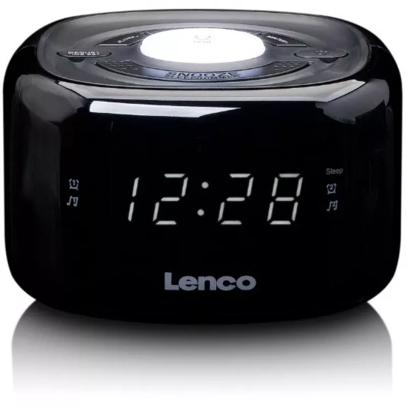 Lenco CR-12BK Radijas Laikrodis Skaitmeninis Juodas (CR-12)
