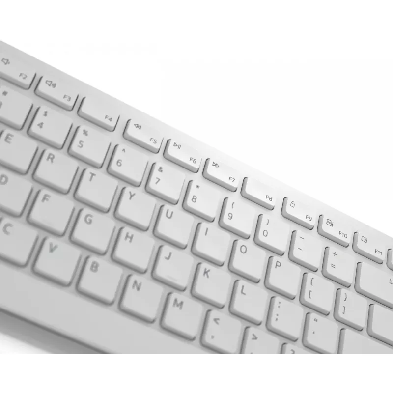 DELL Pro klaviatūra ir pelė - KM5221W - prancūziška (AZERTY) - balta