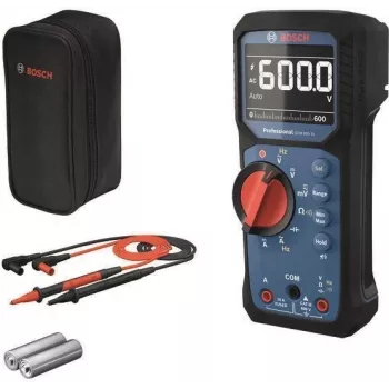 Skaitmeninis multimetras Bosch GDM 600-15 (modelis 0601077300), skirtas kintamosios ir nuolatinės srovės įtampai bei elektros matavimams