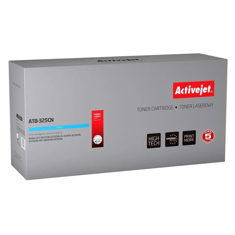 Activejet ATB-325CN toneris (pakaitalas Brother TN-325C; Supreme; 3 500 puslapių; žydra)