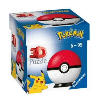 3D dėlionė Ravensburger 11256 54 vnt. Pokémon nuo 6 iki 99 metų