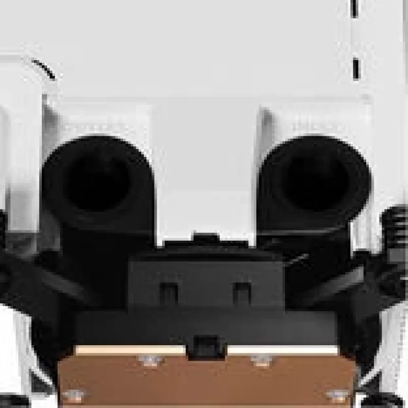 CPU vandens blokas TRYX L-P0CL-DS0M-G0W Intel ir AMD lizdams su AMOLED ekranu, baltos spalvos apdaila