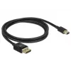 DisplayPort laidas DeLOCK 84927 Mini DisplayPort 1 m Juodas