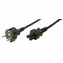 Maitinimo laidas LogiLink CP093 1,8 m C5 jungtis CEE7/7