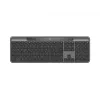 Logitech klaviatūra RF belaidė Bluetooth QWERTZ vokiečių grafito 920-013773