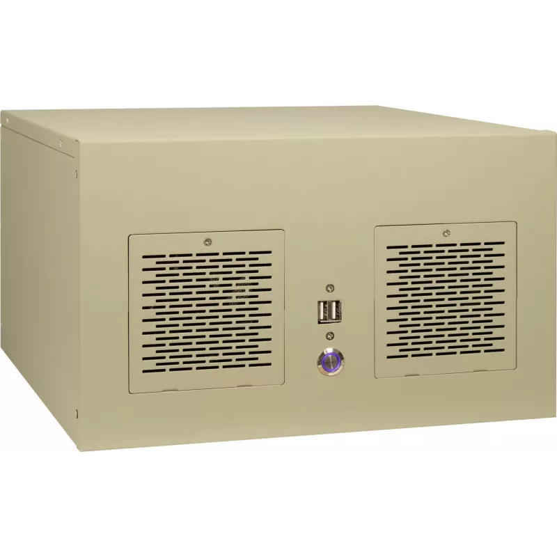 Inter-Tech 4129L 4U 19 colių stovo montavimo serverio korpusas su oro filtru