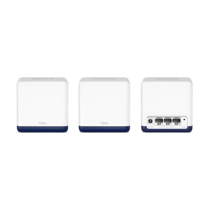 AC1900 viso namo „Mesh“ Wi-Fi sistema | Halo H50G (3 vnt.) | 802.11ac | 1300+600 Mbit/s | Ethernet LAN (RJ-45) prievadai 3 | „Mesh“ palaikymas Taip | MU-MIMO Taip | Nėra mobiliojo plačiajuosčio ryšio