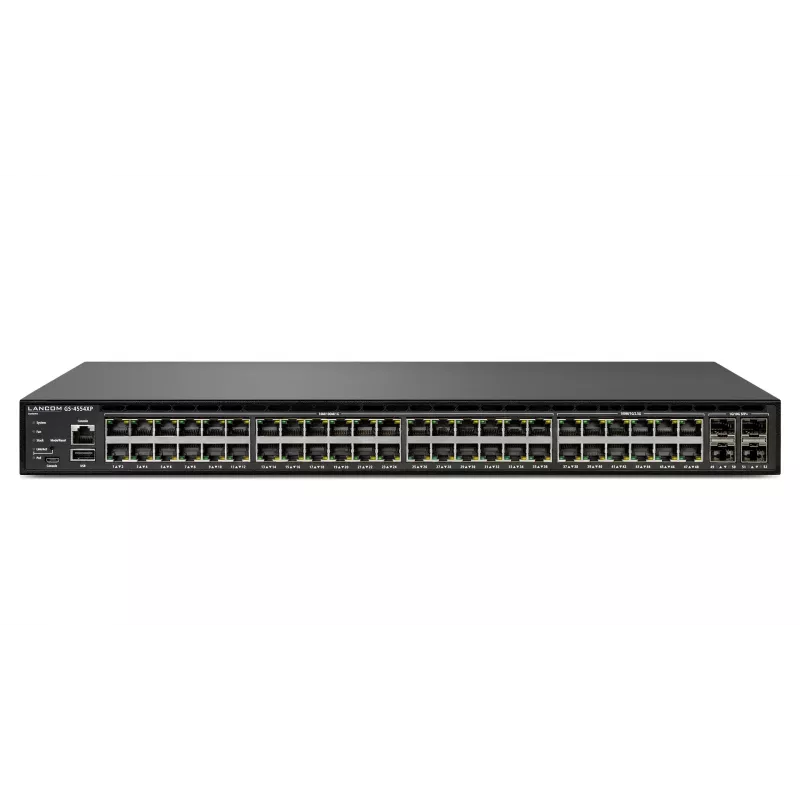 Valdomas komutatorius Lancom Systems GS-4554XP L3 2,5G Ethernet 54 prievadų PoE