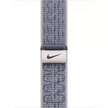 42 mm pilkai mėlynas „Nike Sport Loop“