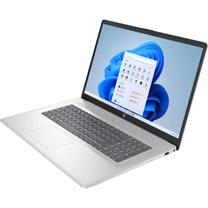 HP 17-cn4072ng Intel® Core™ 7150U nešiojamasis kompiuteris 43,9 cm (17.3) - Klaviatūros išdėstymas gali būti vokiškas