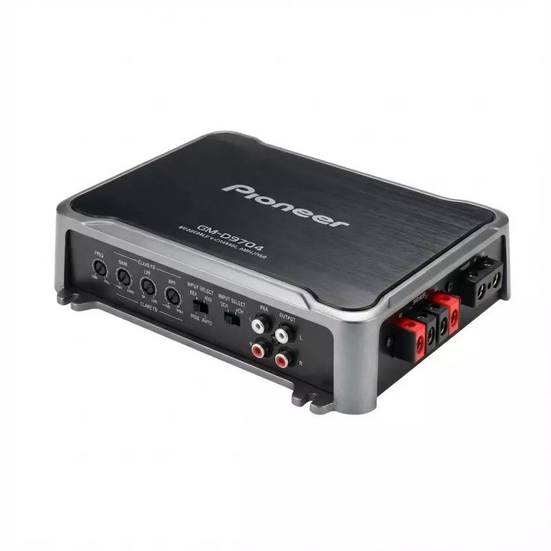 Automobilinis stiprintuvas PIONEER GM-D9704 4 kanalų, 1000 W bendra galia