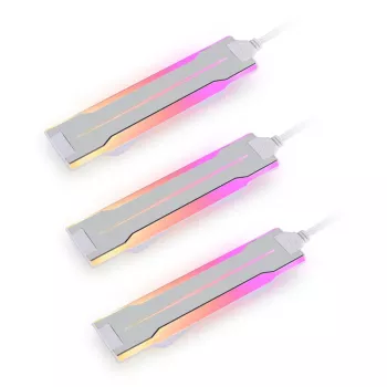 Foninis apšvietimas Lian Li P28ARGB-B RGB 5V juodas ABS aliuminis PC