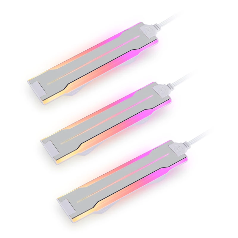 Foninis apšvietimas Lian Li P28ARGB-B RGB 5V juodas ABS aliuminis PC