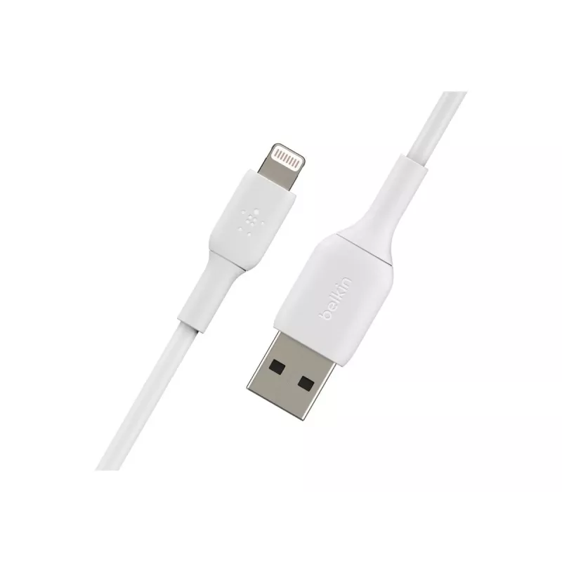 Lightning laidas Belkin CAA001BT3MWH 3 m Baltas